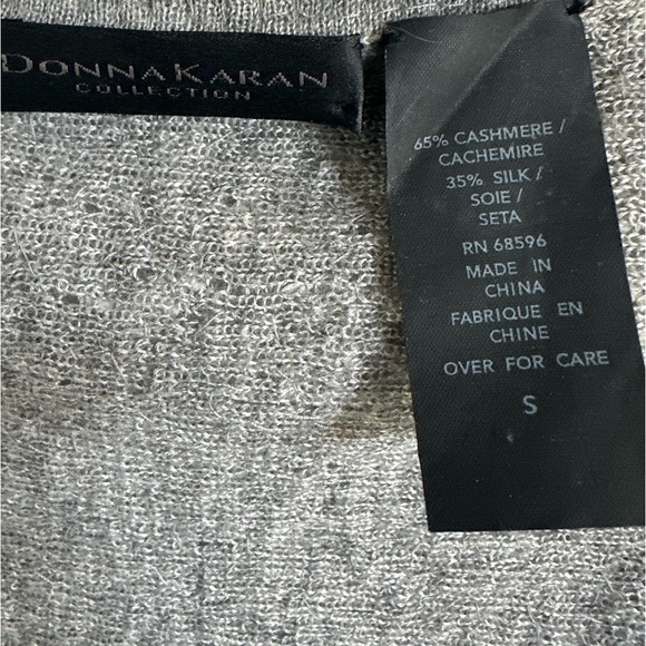 Donna Karan BLK LABEL Cashmere Sequined Caplet/ Shrug - Picture 5 of 5